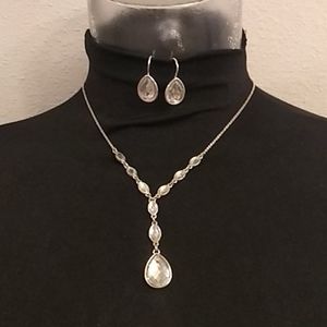 Necklace with matching earring set